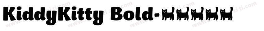 KiddyKitty Bold字体转换